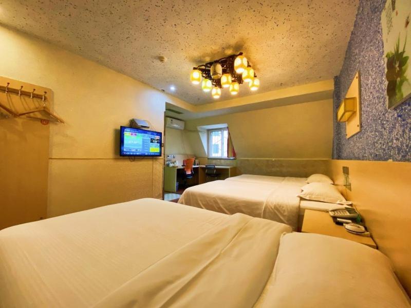 Greentree Alliance Shandong Zibo Zhangdian Xiaoshangpin Renmin Road Hotel المظهر الخارجي الصورة