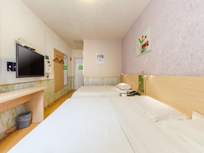 Greentree Alliance Shandong Zibo Zhangdian Xiaoshangpin Renmin Road Hotel المظهر الخارجي الصورة