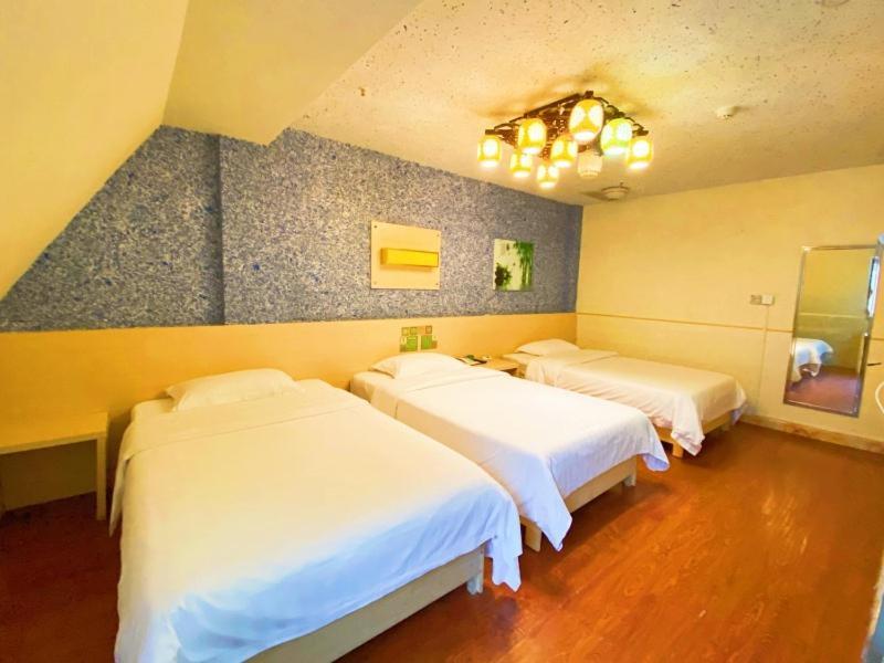 Greentree Alliance Shandong Zibo Zhangdian Xiaoshangpin Renmin Road Hotel المظهر الخارجي الصورة