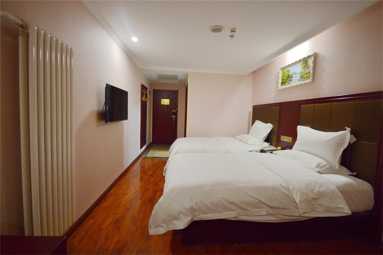 Greentree Alliance Shandong Zibo Zhangdian Xiaoshangpin Renmin Road Hotel المظهر الخارجي الصورة