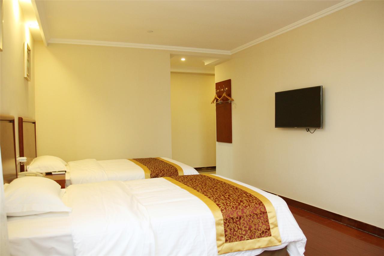 Greentree Alliance Shandong Zibo Zhangdian Xiaoshangpin Renmin Road Hotel المظهر الخارجي الصورة