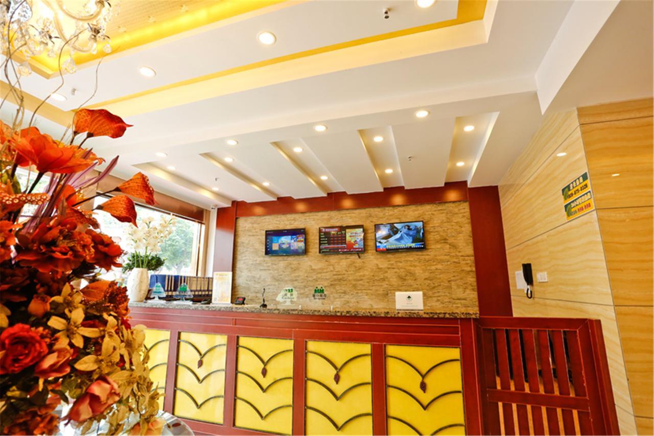 Greentree Alliance Shandong Zibo Zhangdian Xiaoshangpin Renmin Road Hotel المظهر الخارجي الصورة