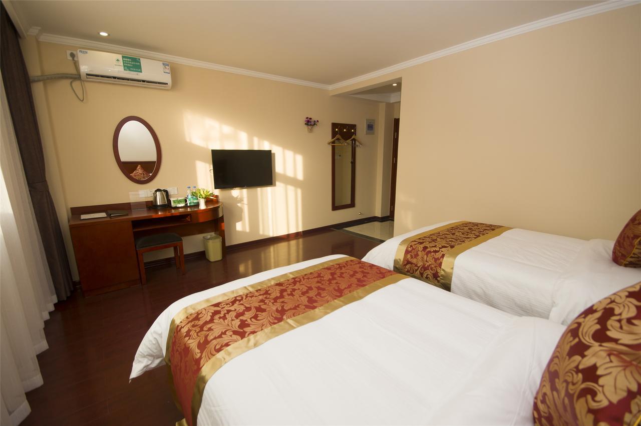 Greentree Alliance Shandong Zibo Zhangdian Xiaoshangpin Renmin Road Hotel المظهر الخارجي الصورة
