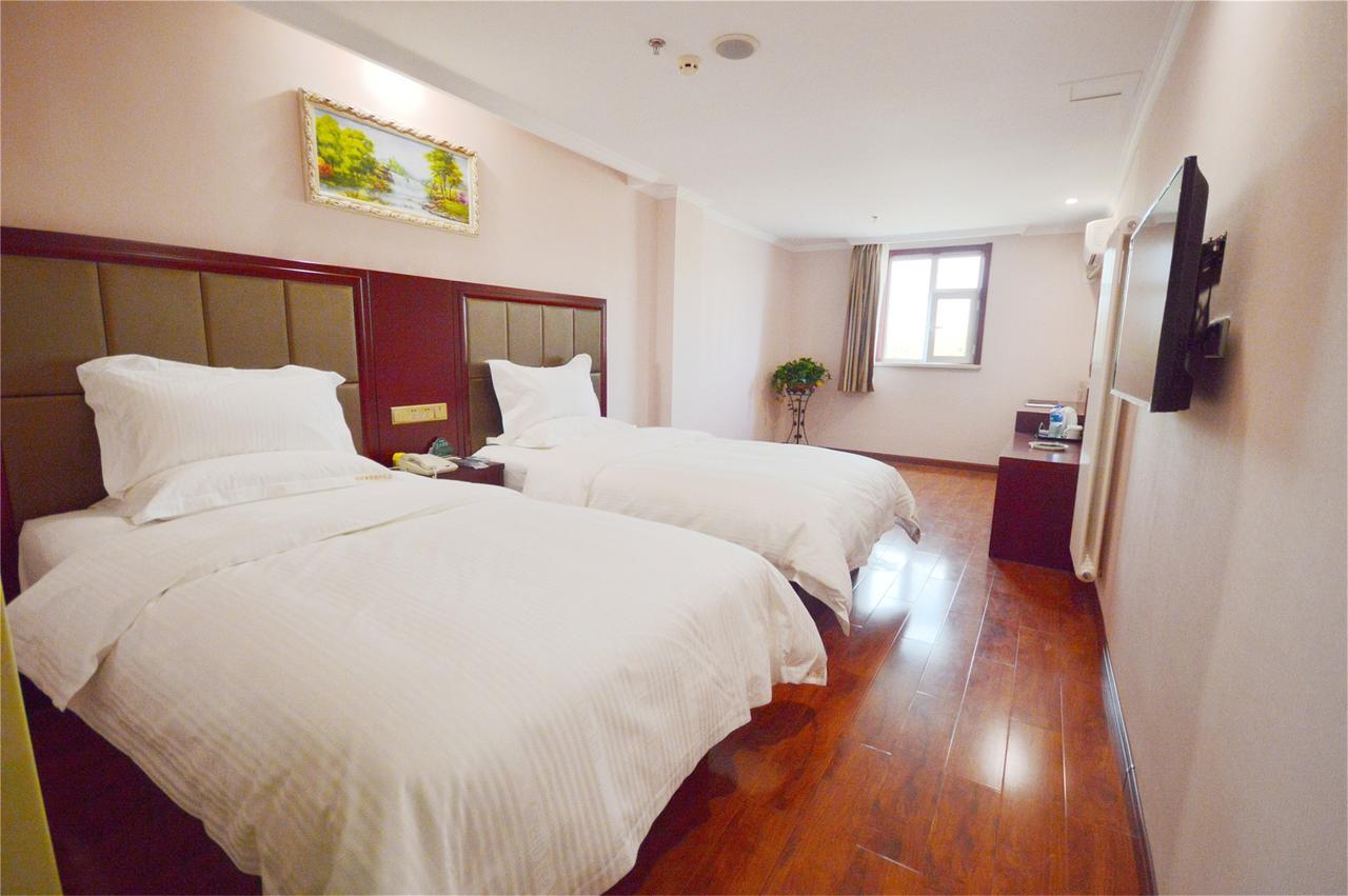 Greentree Alliance Shandong Zibo Zhangdian Xiaoshangpin Renmin Road Hotel المظهر الخارجي الصورة