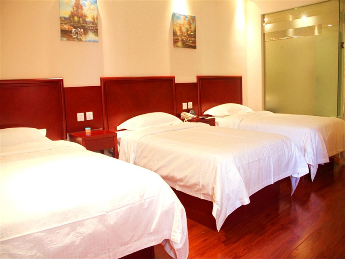 Greentree Alliance Shandong Zibo Zhangdian Xiaoshangpin Renmin Road Hotel المظهر الخارجي الصورة