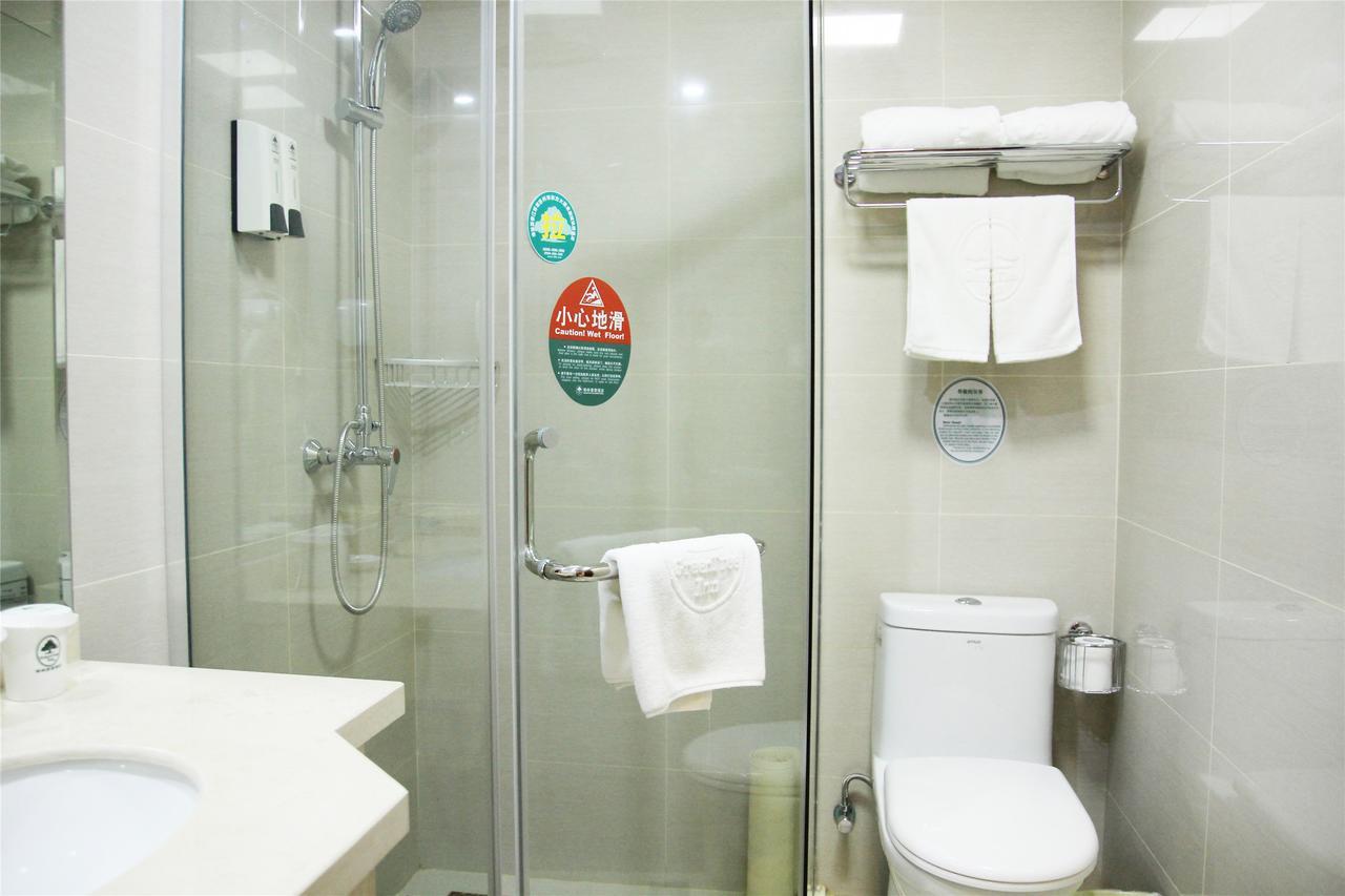 Greentree Alliance Shandong Zibo Zhangdian Xiaoshangpin Renmin Road Hotel المظهر الخارجي الصورة