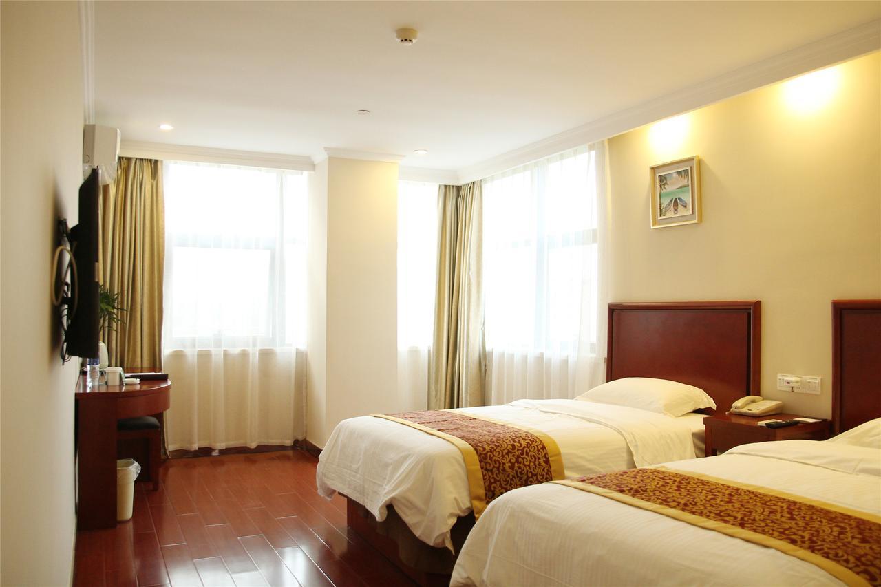 Greentree Alliance Shandong Zibo Zhangdian Xiaoshangpin Renmin Road Hotel المظهر الخارجي الصورة