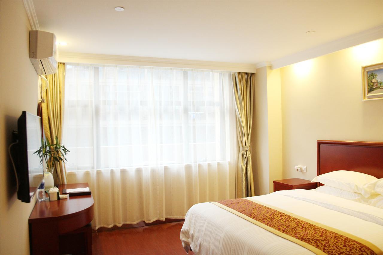 Greentree Alliance Shandong Zibo Zhangdian Xiaoshangpin Renmin Road Hotel المظهر الخارجي الصورة