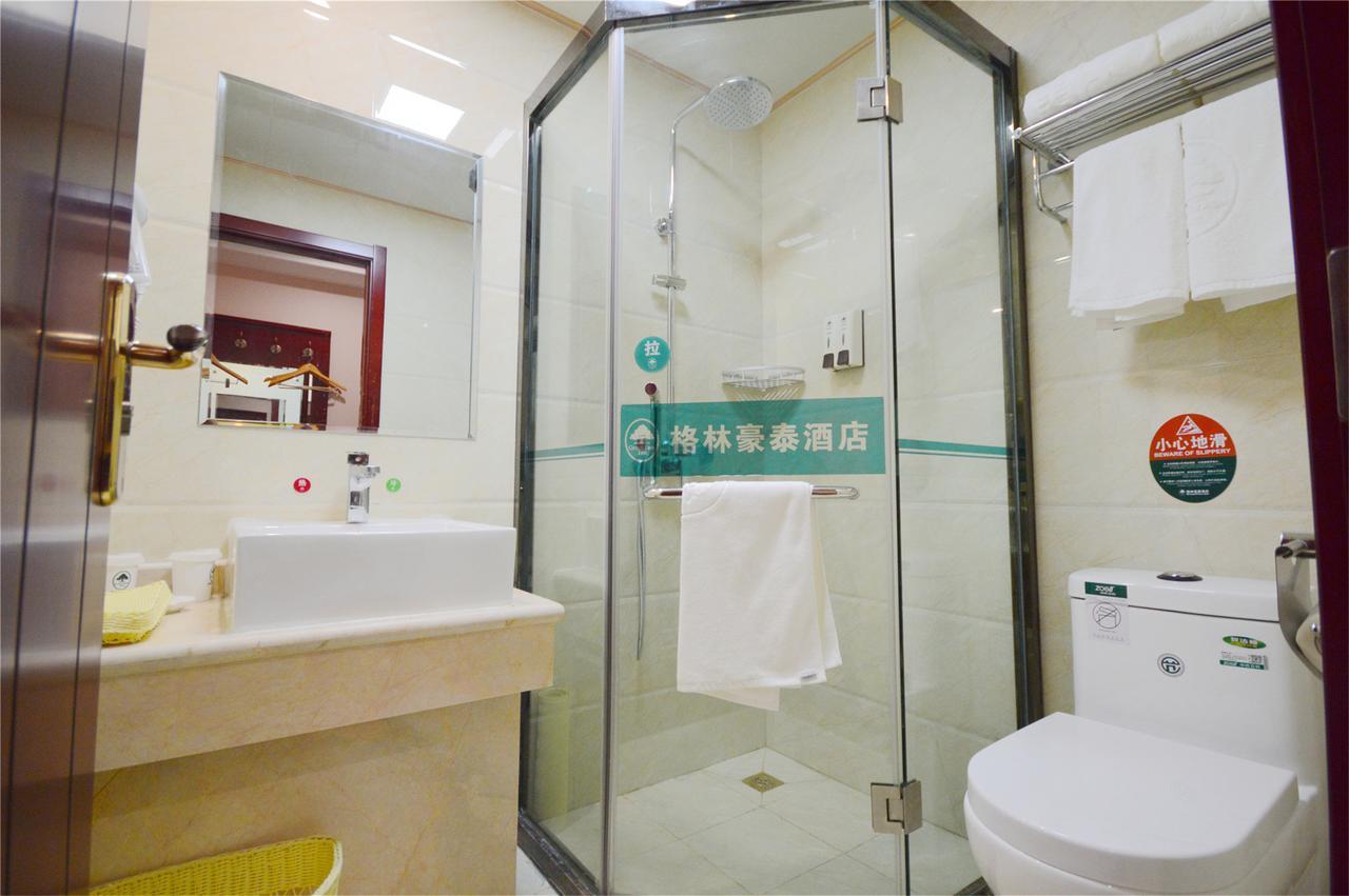Greentree Alliance Shandong Zibo Zhangdian Xiaoshangpin Renmin Road Hotel المظهر الخارجي الصورة
